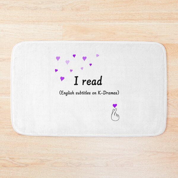 Item preview, Hearts I Read (English subtitles on K-Dramas)  designed and sold by CreativeKari.