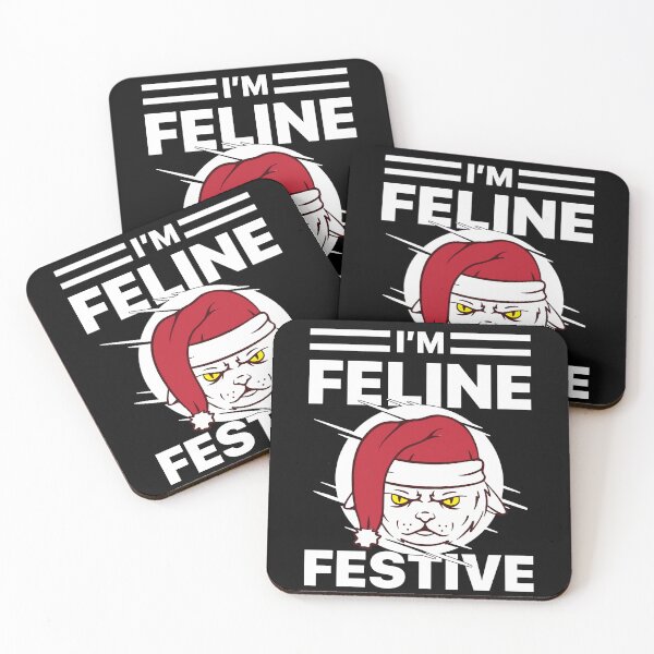 Item preview, I'm feline festive designed and sold by JoRealm.