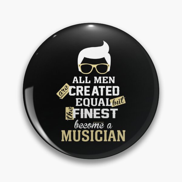 Item preview, All Men Are Created Equal But The Finest Become A Musician Lightweight Sweatshirt designed and sold by laleibimsonm.