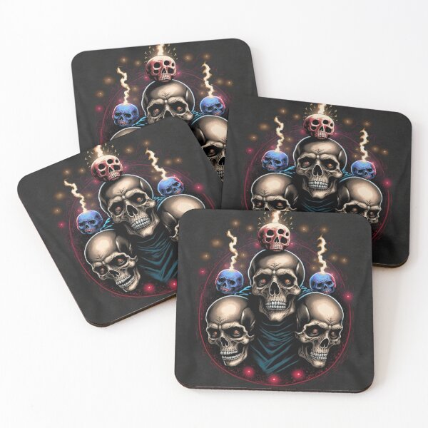 Item preview, Three Grinning Skulls designed and sold by Rednellanad.