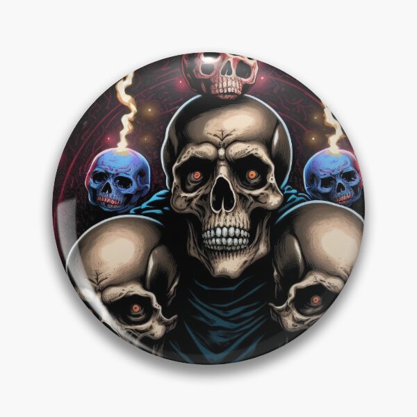 Item preview, Three Grinning Skulls designed and sold by Rednellanad.