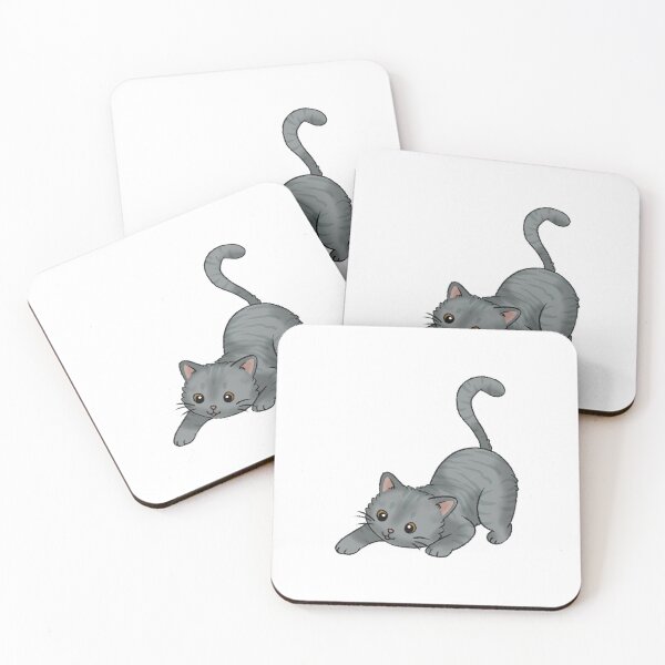 Item preview, Playful Gray Tabby Cat designed and sold by Zephyr-Studio.