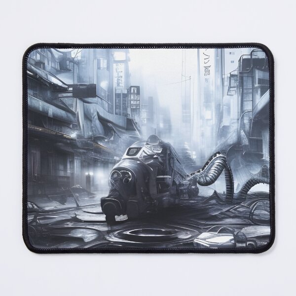 Item preview, Dark Dystopian City - Massive Machines - Future Tokyo designed and sold by DanTheManDan.