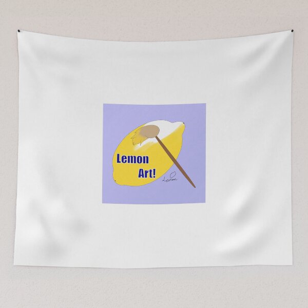 Item preview, LemonArt Logo w/ Background designed and sold by LemonArt313.