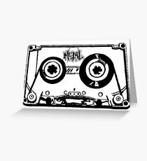 vintage retro classic Metal Greeting Card