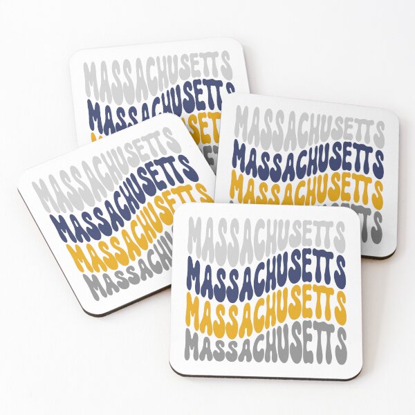 Item preview, Massachusetts Retro Stacked designed and sold by van-dal.