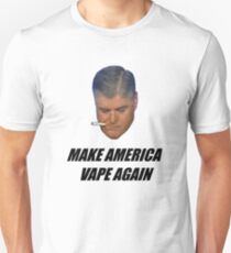 Sean Hannity - Make America Vape Again - NJoy Vape - With Text Unisex T-Shirt