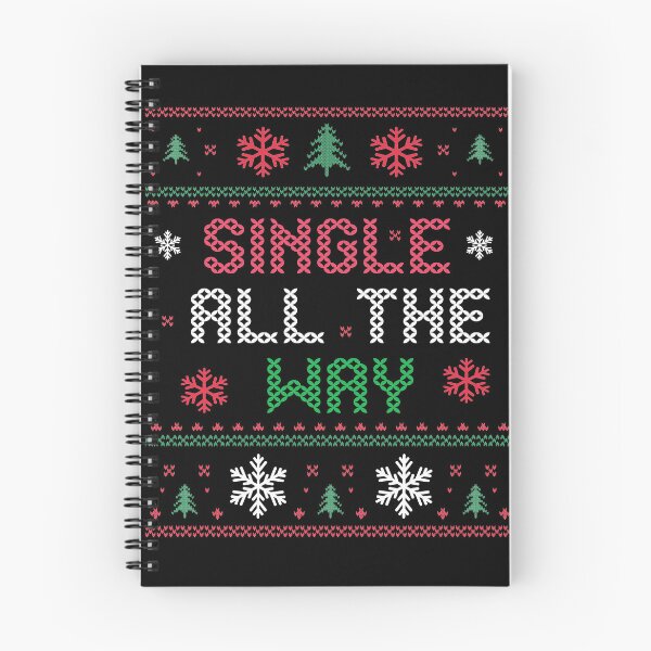 Item preview, Singles All The Way Ugly Christmas Sweater designed and sold by Vibrant Creations.