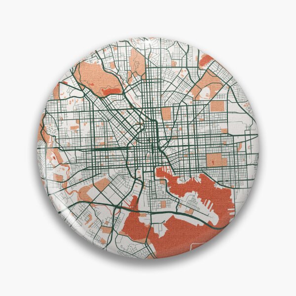 Item preview, Baltimore City Map of Maryland, USA - Bohemian designed and sold by deMAP.
