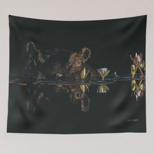 Item preview, "Lilly" (Hippopotamus) designed and sold by Karin McKee.