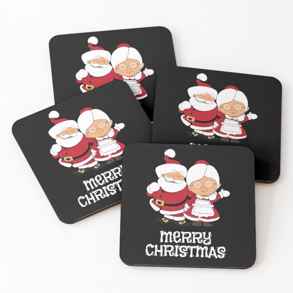 Item preview, Cute Mr and Mrs Claus Wishing You A Merry Christmas designed and sold by TravelAl.