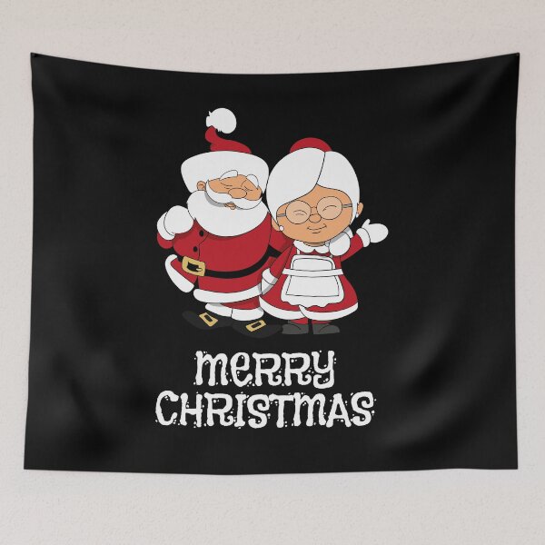 Item preview, Cute Mr and Mrs Claus Wishing You A Merry Christmas designed and sold by TravelAl.