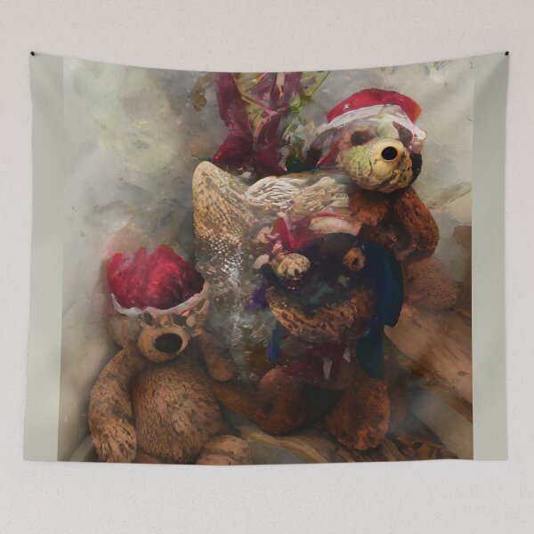 Item preview, Christmas Teddies designed and sold by JoanNinjaHen.