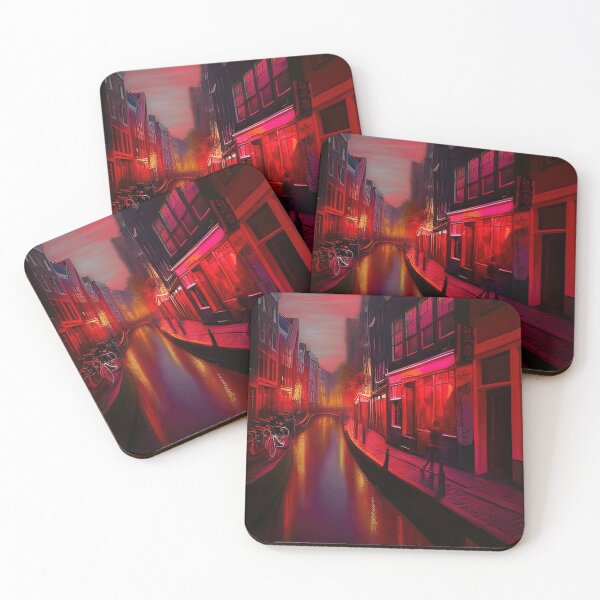 Item preview, Red Light District Amsterdam by Rembrandt designed and sold by RK - Shop.