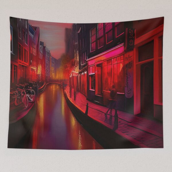 Item preview, Red Light District Amsterdam by Rembrandt designed and sold by RK - Shop.