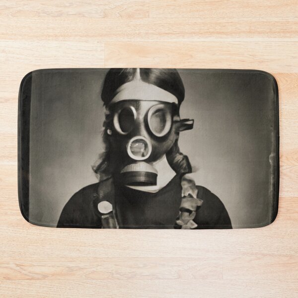 Item preview, The Girl With The Gas Mask designed and sold by ZenEverAI.