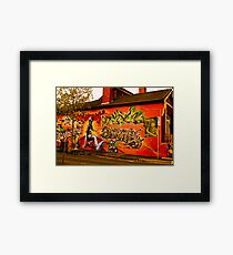 Suburban colour (2) Framed Print