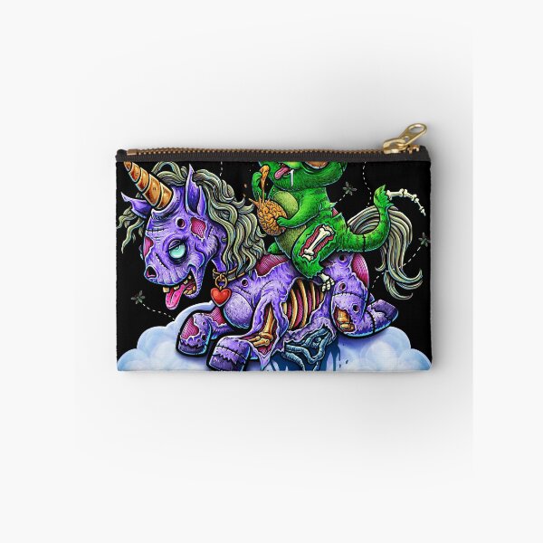 Item preview, Zombie Cat Riding Unicorn designed and sold by lillyrise.