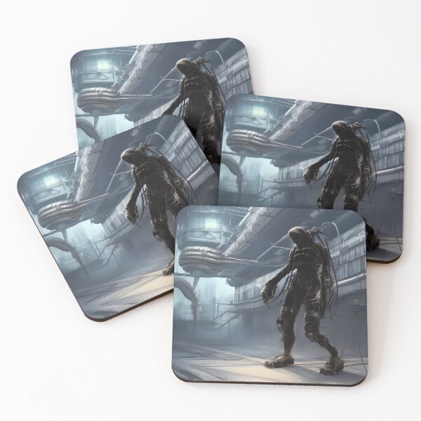 Item preview, Dark Dystopian City - Evil Cyborg/Human - Post-Apocalyptic  designed and sold by DanTheManDan.