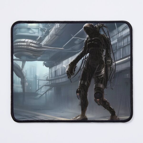 Item preview, Dark Dystopian City - Evil Cyborg/Human - Post-Apocalyptic designed and sold by DanTheManDan.
