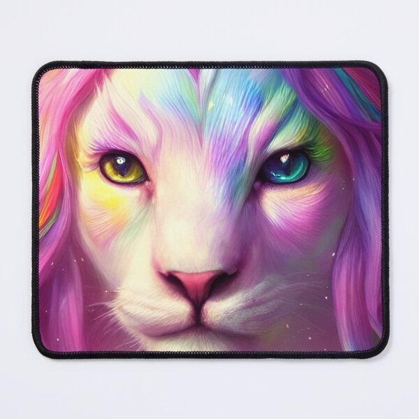 Item preview, Rainbow Unicorn Cat designed and sold by ComfortablyC.