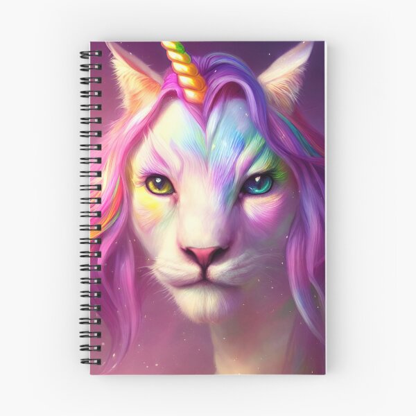 Item preview, Rainbow Unicorn Cat designed and sold by ComfortablyC.