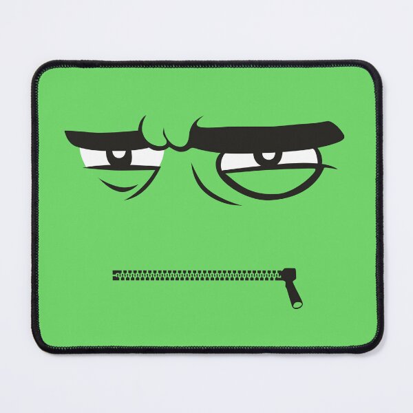 Item preview, That's My Happy Face - Funny Angry Face Expression (Green Version) designed and sold by Abhishek Goldar.