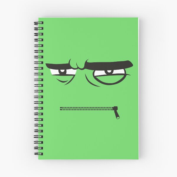 Item preview, That's My Happy Face - Funny Angry Face Expression (Green Version) designed and sold by Abhishek Goldar.