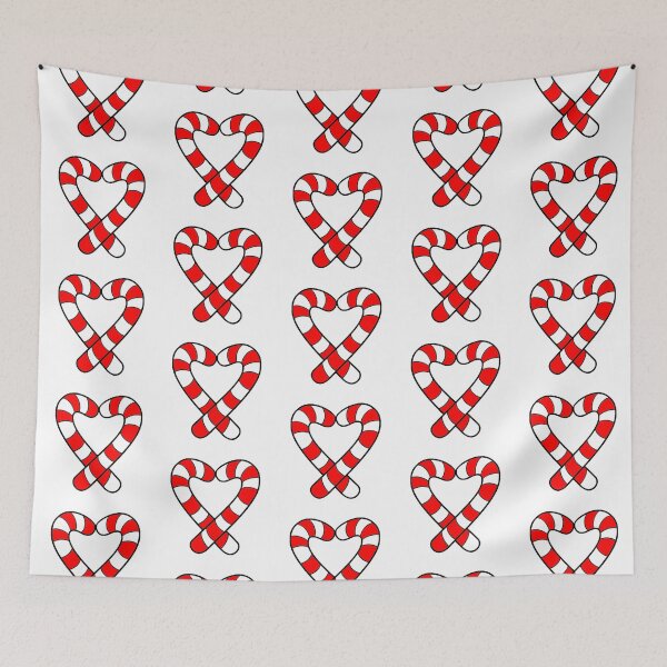 Item preview, Candy Cane Heart designed and sold by steampunklizard.