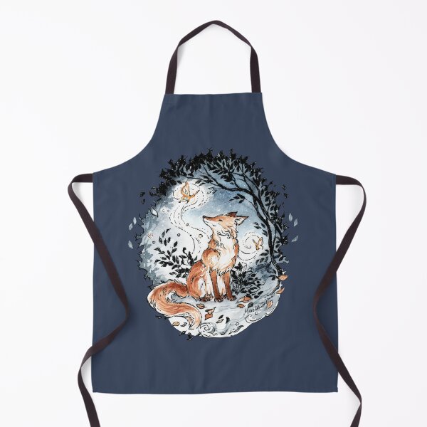 Item preview, Forest Fox at Night with Moth designed and sold by Meredith Dillman.