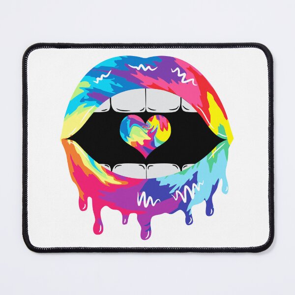 Item preview, Rainbow Dripping Lips designed and sold by MisPuHoney.