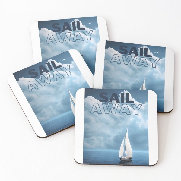 Item preview, Sail Away Sailing Design  designed and sold by StickerBird.