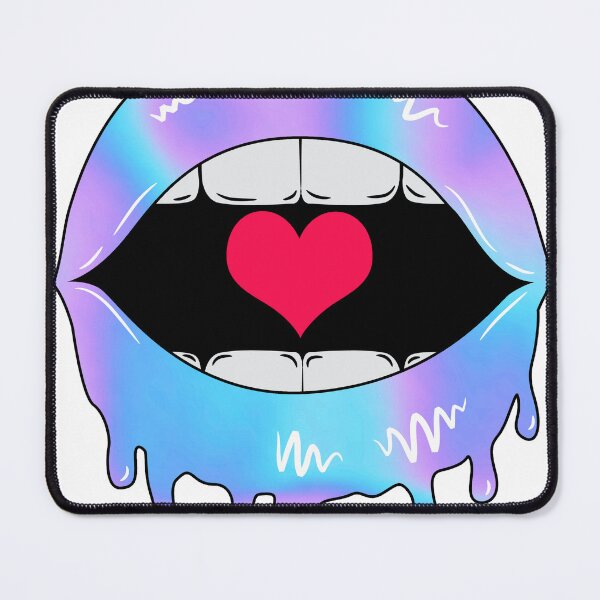 Item preview, Holographic Dripping Lips designed and sold by MisPuHoney.