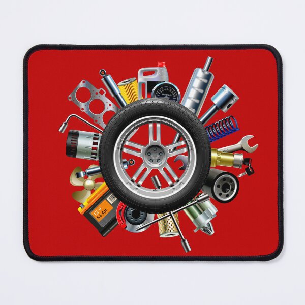 Item preview, Race Car Parts Red Go Fast designed and sold by ChristinasMess.