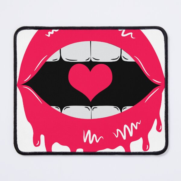 Item preview, Dripping Lips Pink Color designed and sold by MisPuHoney.