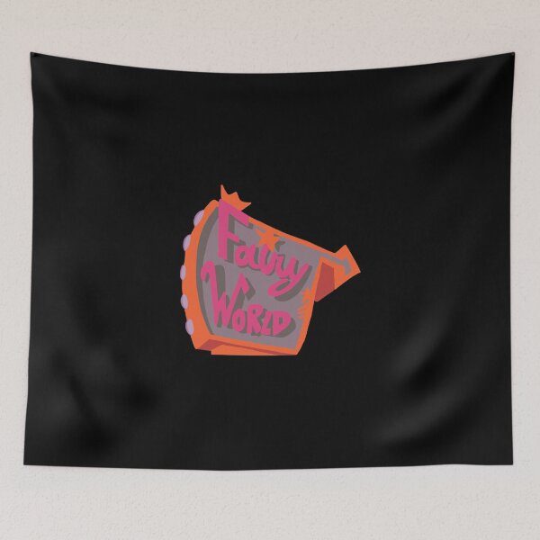 Item preview, Fairy World Sign Zipped Hoodie designed and sold by Celestiallove.