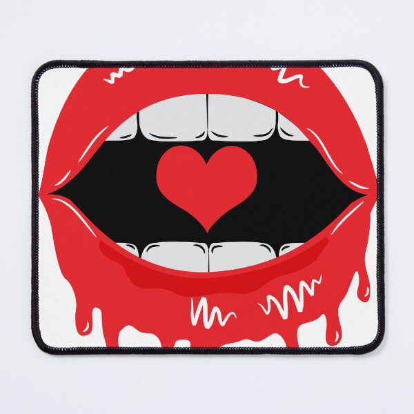 Item preview, Dripping Lips Red Color designed and sold by MisPuHoney.