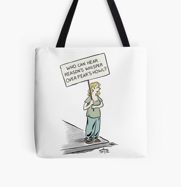 Reason's whisper All Over Print Tote Bag