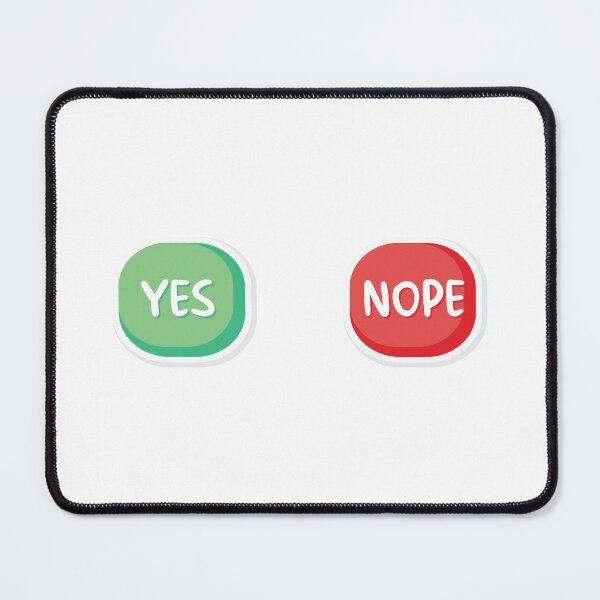 Item preview, Yes or Nope... designed and sold by mellibeedesigns.