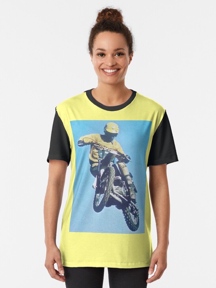 Thumbnail 2 of 5, Graphic T-Shirt, Vintage Motocross  designed and sold by tommysnider.