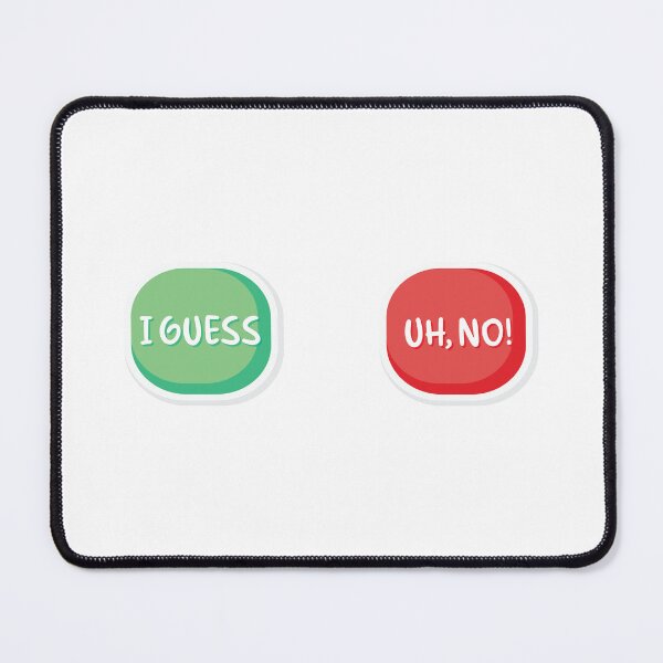 Item preview, Yes or No - I guess or Uh, No! designed and sold by mellibeedesigns.