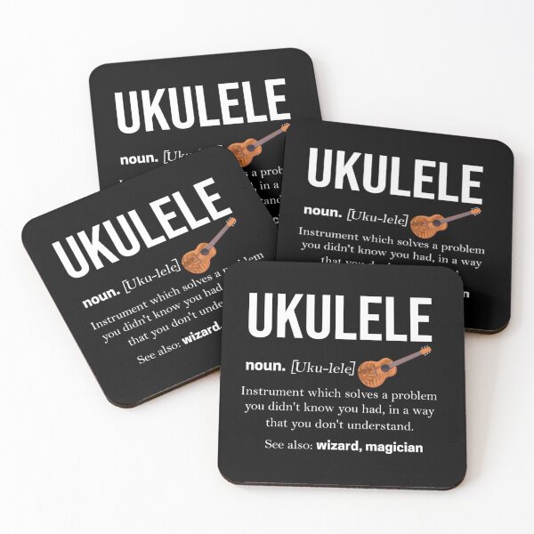 Artikelvorschau, Ukulele-Klassiker-T-Shirt entworfen und verkauft von laleibimsonm.