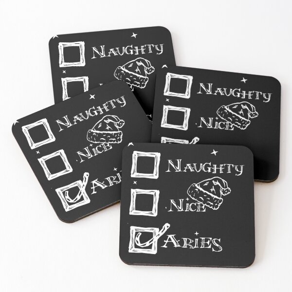 Item preview, Naughty Nice I Tried Aries designed and sold by rhombusOnion.