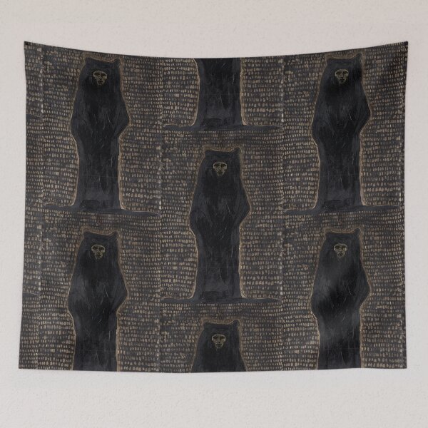 Item preview, Bear Spirit in Gold and Black designed and sold by rowenamurillo.