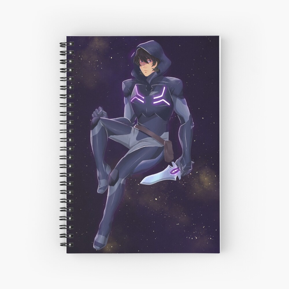 Voltron Blade Of Marmora Keith Spiral Notebook For Sale By Tapiocaparfait Redbubble