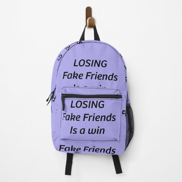Item preview, Losing fake friends is a win, motivational quotes, inspirational saying, designed and sold by Quotesgallery.