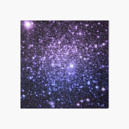 Galaxy Sparkle Stars Purple Periwinkle Blue Leggings by