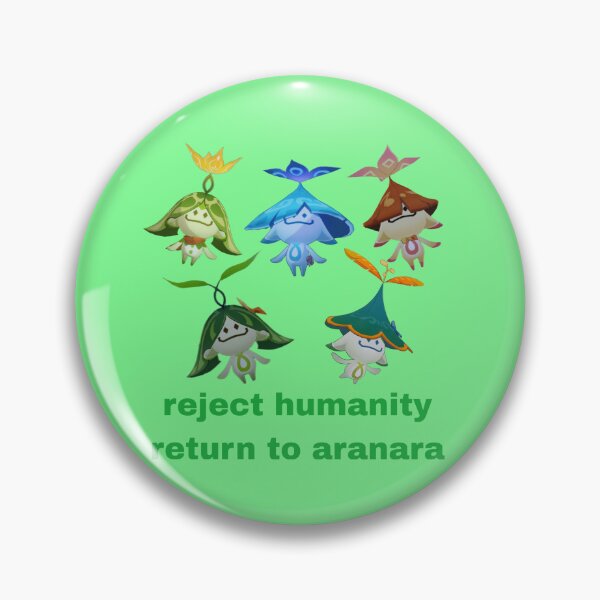 Item preview, Reject Humanity Return to Aranara designed and sold by HeathertheGamer.