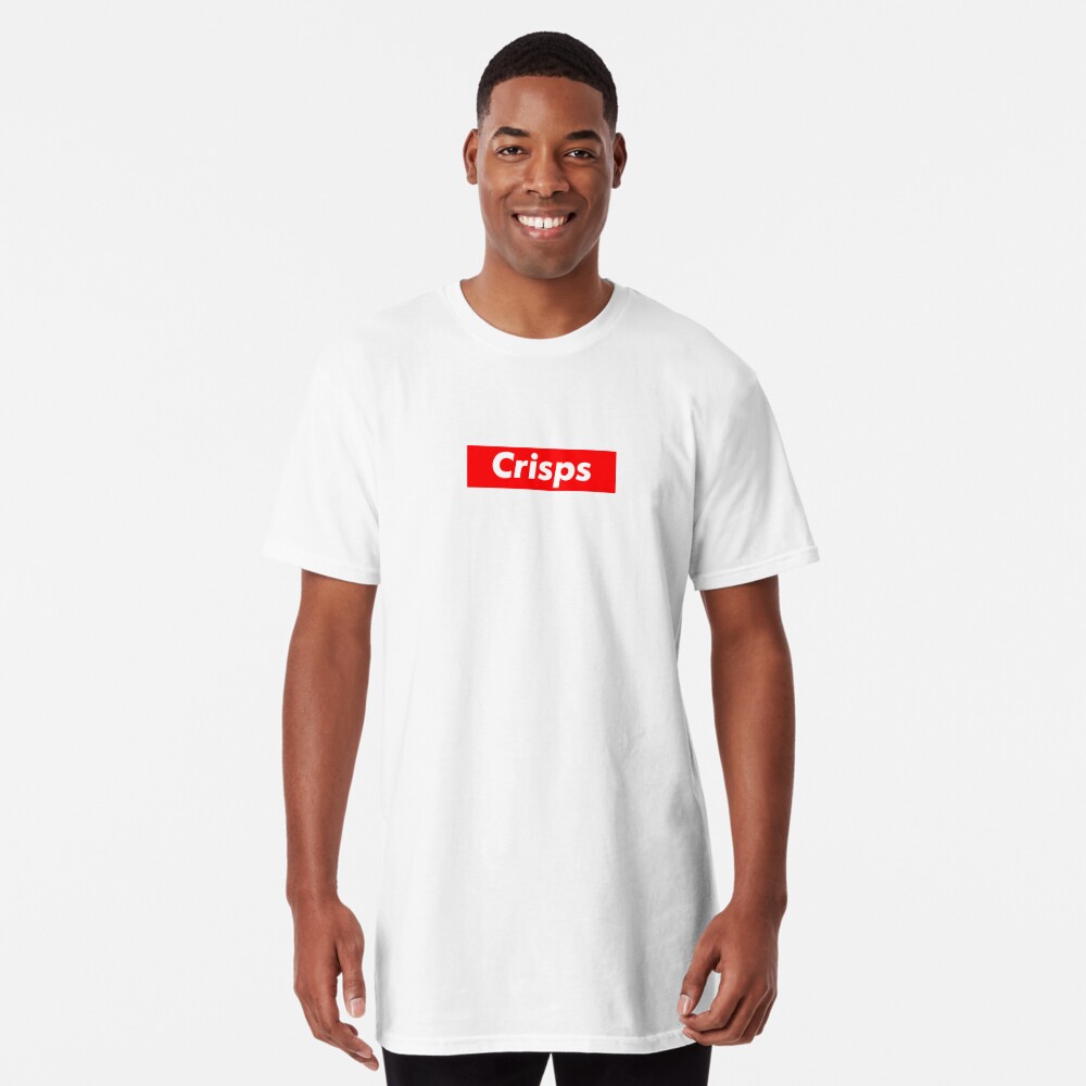 "Crisps - Box Logo" T-shirt by dvsc | Redbubble