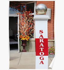 Saratoga Poster